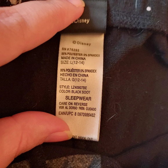 Nightmare Before Christmas Pajama Lounge Joggers Size L (12-14) - Picture 10 of 10